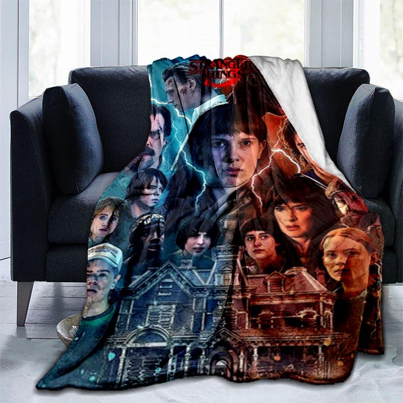 Massacre Hawkins Lab Blanket Soft And Comfortable Suitable For All Seasons Digital Printing Nap Blanket Machine Washable