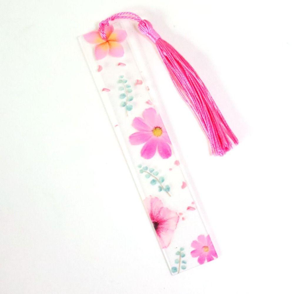 Vintage Book Page Marker Transparent Bookmarks Crafts Acrylic Reading Bookmark  Graduation Gift