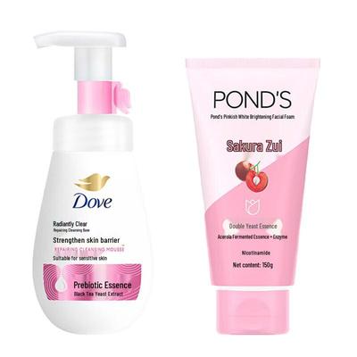 & Dove Cleansing Duo Set