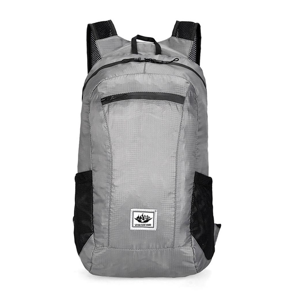 Foldable Waterproof Backpack Large Capacity Lightweight Travel Sports Bag for Hiking Commuting Gym Use