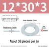 Oversized Thickened Galvanized Iron Flat Washer M2M3456810-M6