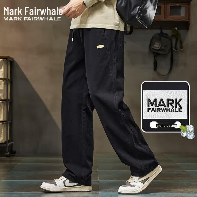 MARK FAIRWHALE Men s Summer Cotton Cargo Sweatpants 2XL