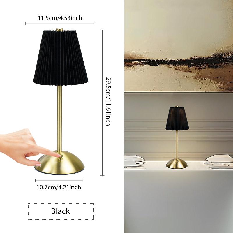 Rechargeable LED Table Lamps Touch Desk Lamp Wireless Night Light Restaurant Bar Desktop Mood Lighting Bar Decoration