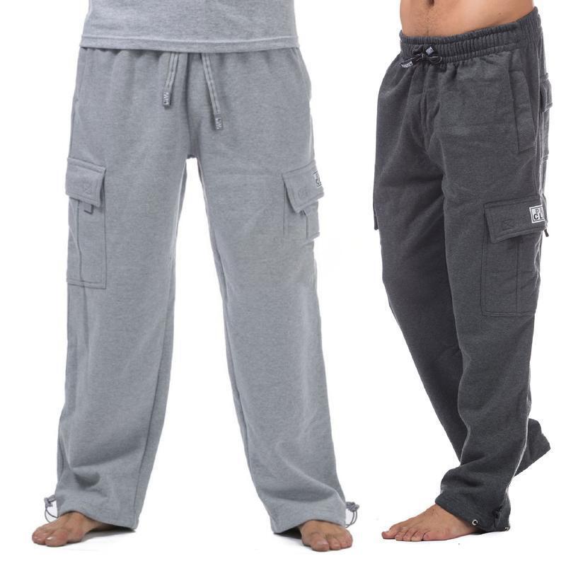 

Men s Casual Pants New Loose Large Pocket Sleeves 5XL