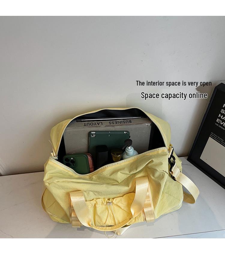 Women's Large Capacity Multifunctional Travel and Fitness Bag - Trendy, Dry/Wet Separation, Perfect for Yoga and Short Trips