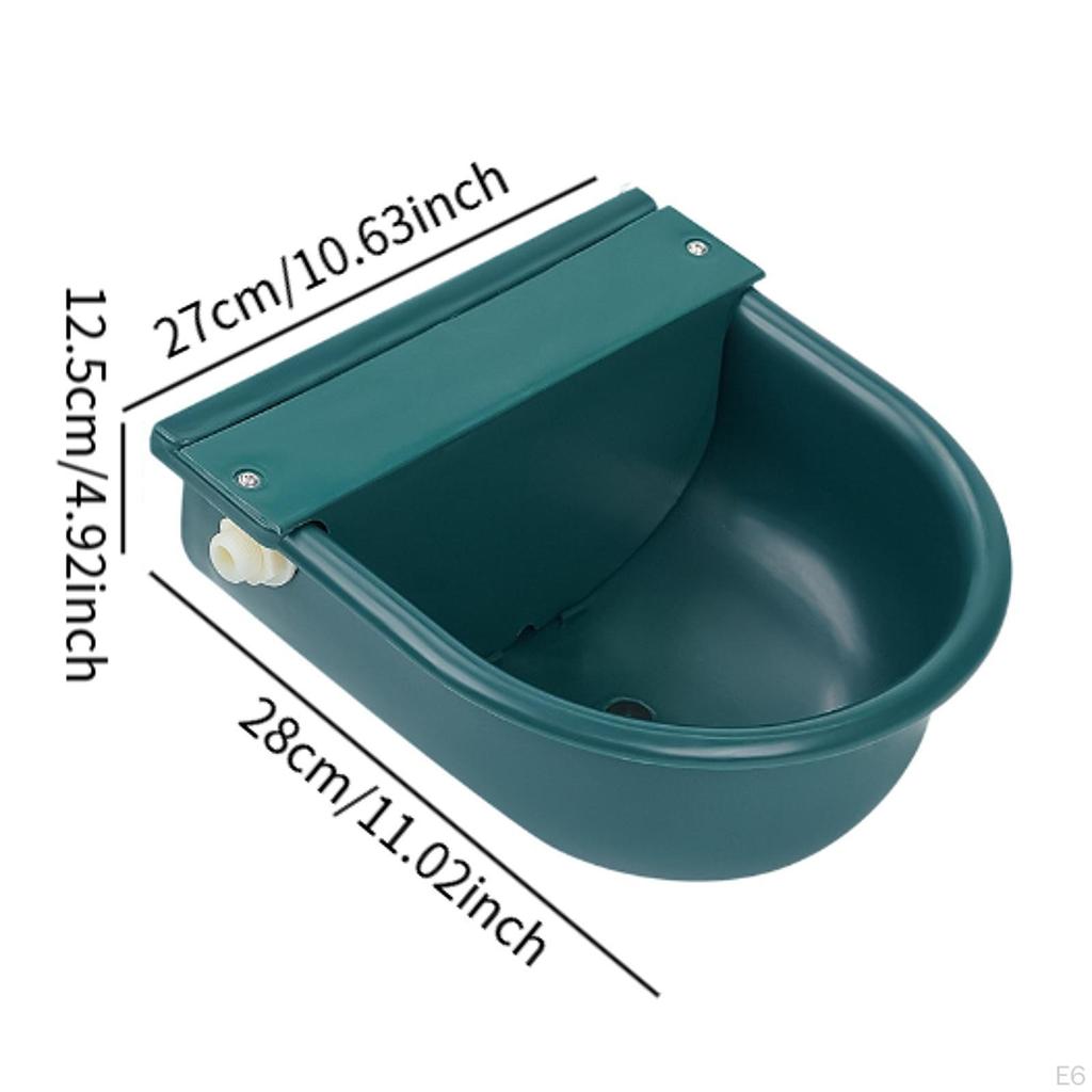 Automatic Water Bowl Animal Drinking Bowl,Horse Sheep Trough for Horse