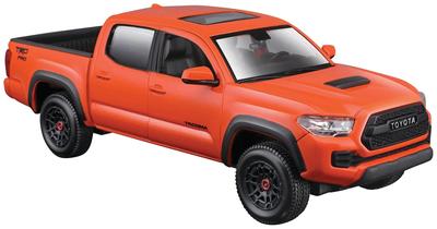 Maisto Toyota Tacoma Orange Finished Product 1/27