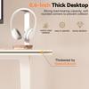 40 Inch Gaming Desk, Ergonomic Computer Desk with Large Carbon Fiber Desktop, Gamer Workstation PC Table for Home,