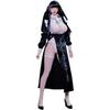 AIEK Scale Figure Super Flexible Seamless Bizarre Body Scene Prop Movable Older Black Hair Set 1/6 + Base, Saint/Nun, Eyes, Big-Breasted Sister,
