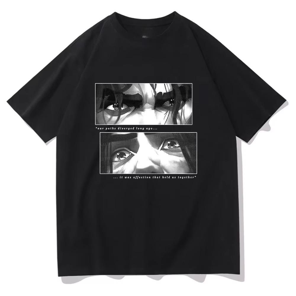 Pánské tričko Vintage Anime Dámské Harajuku Krátký rukáv Ležérní Dámské tričko Oblečení Street Estetické Oblečení Trička