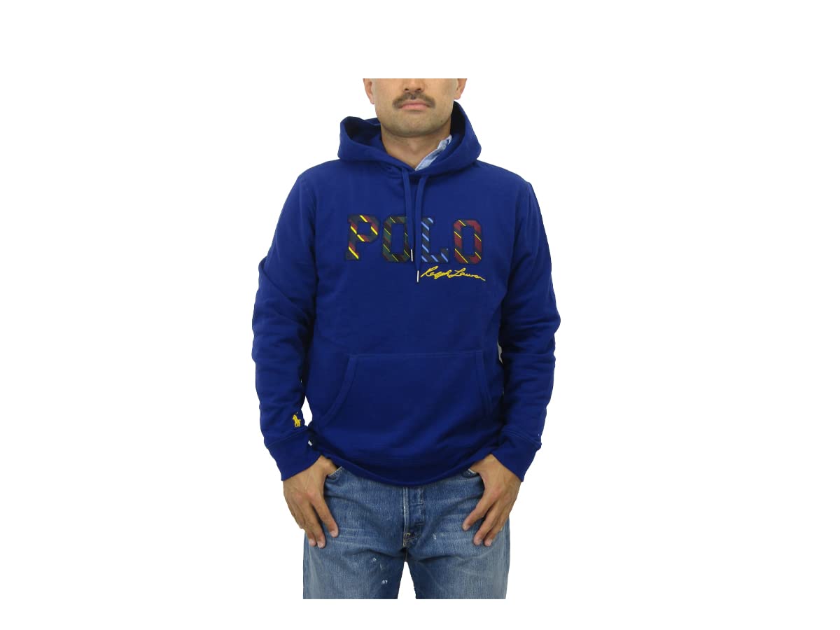 

Polo Ralph Lauren POLO Logo Pullover Sweatshirt Hoodie Men s 0102952-M-BLUE [Used] синий