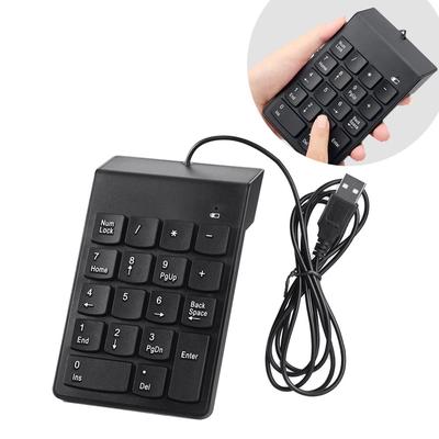 Usb Number Pad Numpad Numeric Keypad 18 Keys Keyboard For Laptop Deskto Pc New