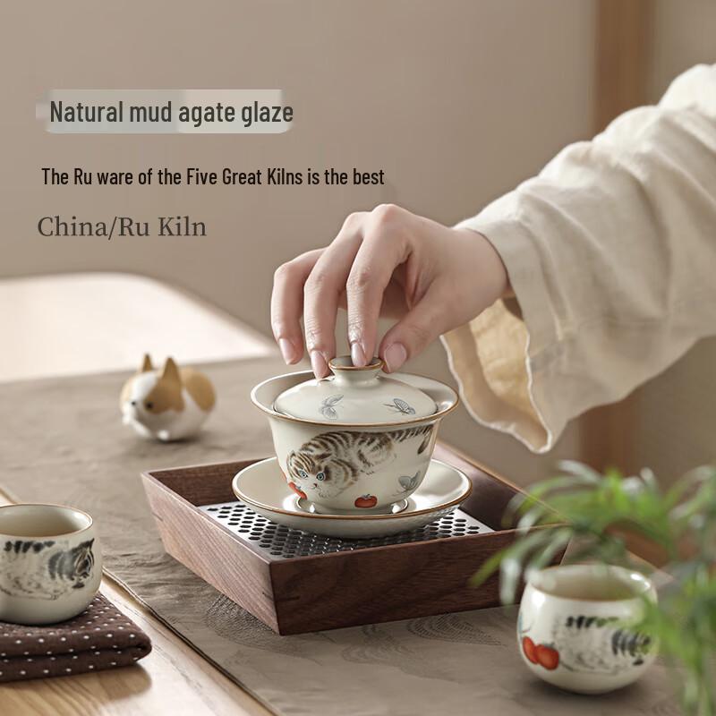 Buzhuo Ceramic Single-Serve Gaiwan