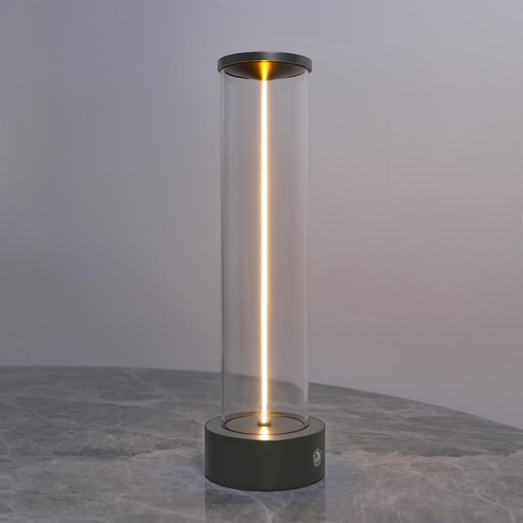 1PC Luz Nocturna LED Simple de Carga por Línea Táctil Carga USB Lámpara de Escritorio de Atmósfera Regalo Creativo Luz de Atmósfera Cuántica