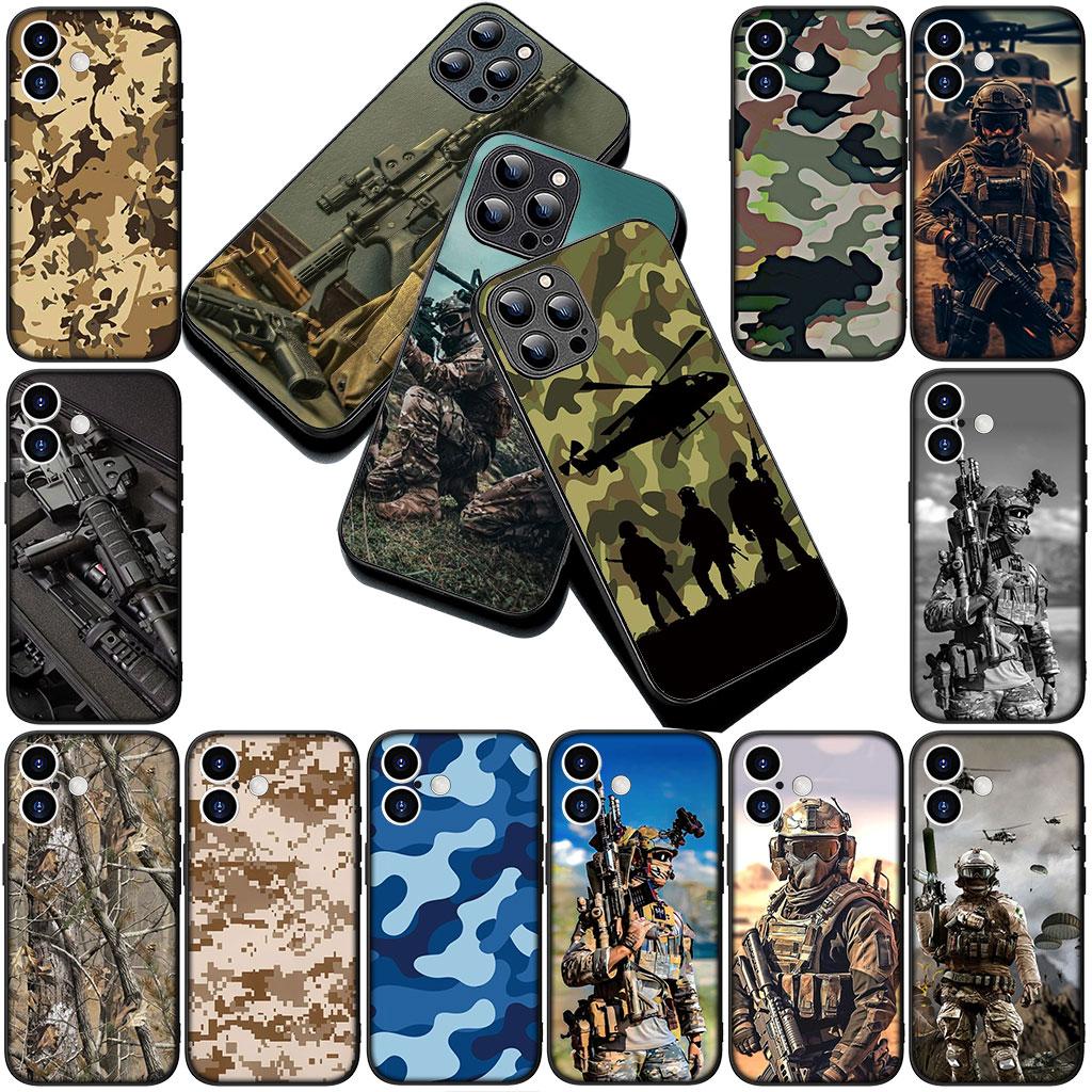 Camo Military Army Camouflage Special Forces Cover for Motorola Moto G55 G45 G75 G85 G13 Edge 50 30 Fusion 40 NEO Ultra Pro Case