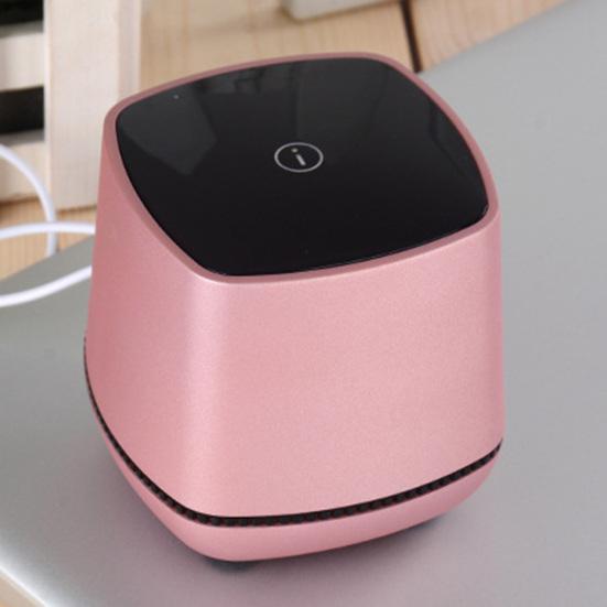 YI001 Computer Speaker Plug Play Wide Compatibility ABS Mini USB Wired Subwoofer Speaker for Home