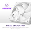 NZXT F140P V2 White SilentWind Pressure Enhanced Type PC Case Fan 140mm RF-P14SF-W2 FN2275