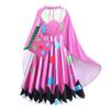 83034 Rochie Roz cu Imprimeu Lily Lovebraids, Pelerină, Geantă Set pentru Fete, Costume Cosplay Halloween