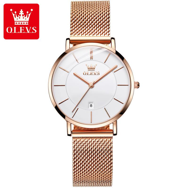 Olishi Valentine's Day Quartz Watch, Slim Student Electronic Design, Unisex