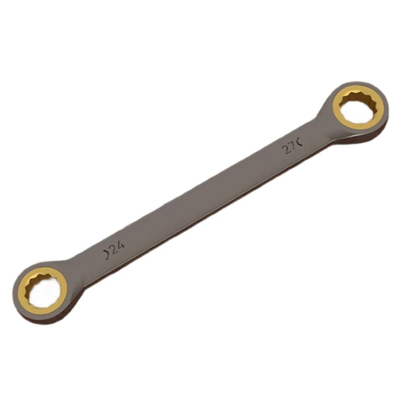 72 Tooth Gear Ratchet Wrench Steel Double Box End Spanner for Car Repair Tool Tightening Wrench Repairs Accessories