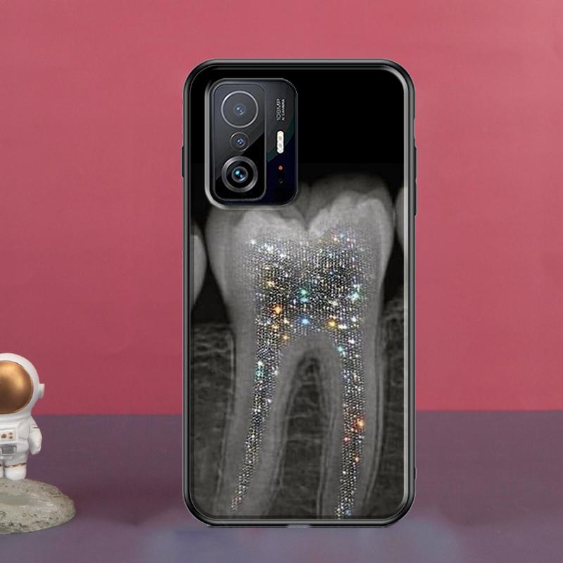 Dentist Tooth Pattern For POCO X5 X3 F5 Pro X4 F4 GT M5s C40 F3 Case For Xiaomi 13 Lite 12 11T 12T Pro 12X Cover
