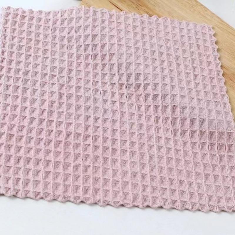 

Кухонные абсорбирующие губки для мытья посуды, не оставляющие ворсинок, салфетки для мытья посуды, чистящие и удаляющие пятна бытовые полотенца, домашние быстросохнущие салфетки Lace (25*25)1pc