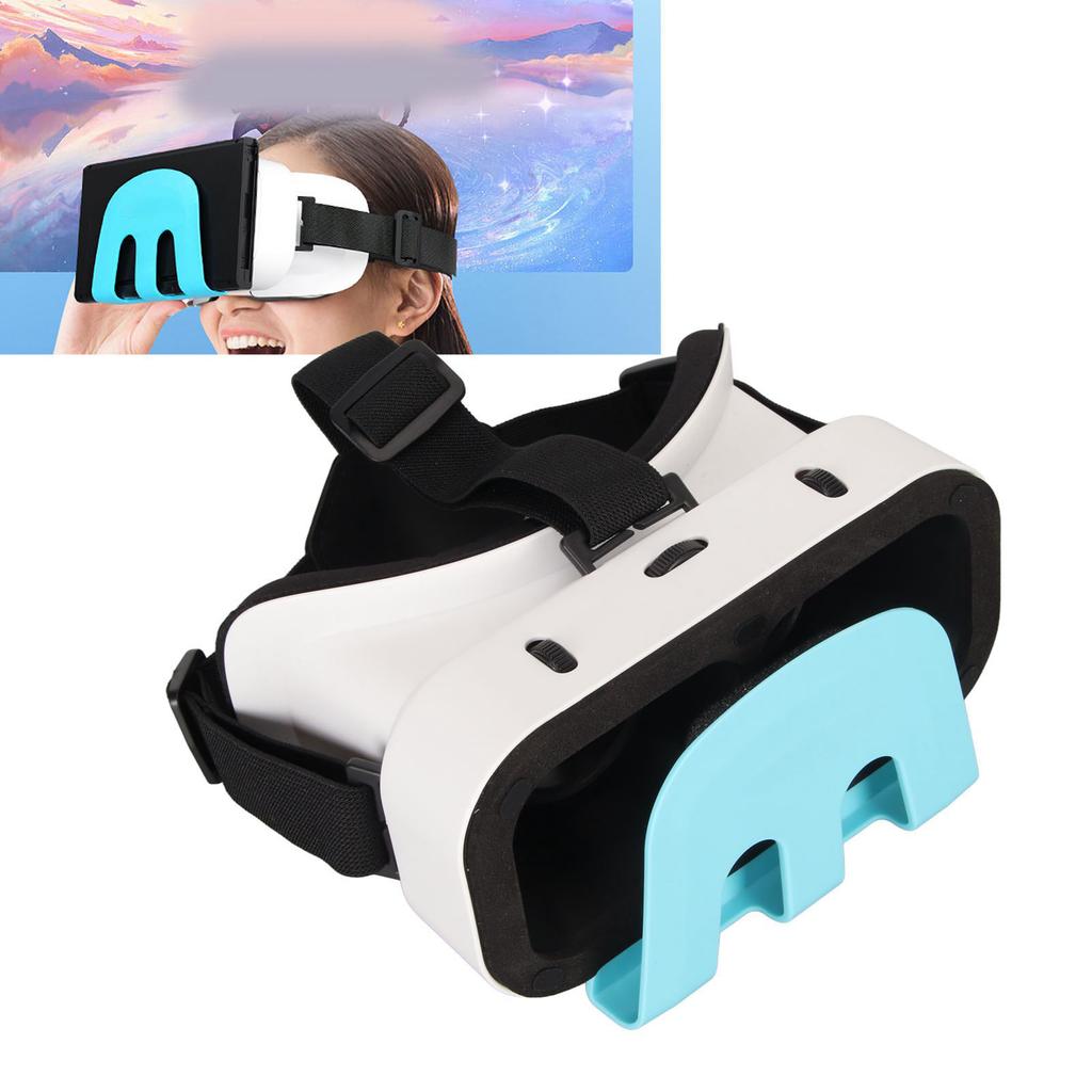 VR Headset 3D VR Virtual Reality Glasses for Switch Adjustable Headband A Virtual Reality Gaming Exp