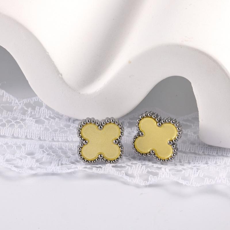 

Серьги «Четырехлистный клевер» для женщин и девочек, которые не тускнеют