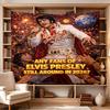 Elvis Neon Sign Versatile Wall Hanging Blanket, Home Backdrop for Wedding, Party and Video Shooting,Perfect Gift