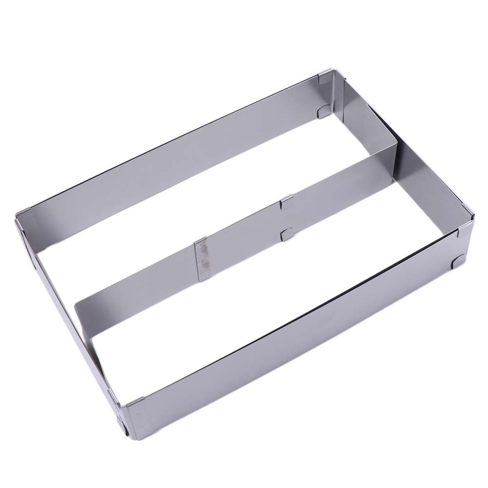 Rectangle/Square Adjustable Mousse Cake Ring Retractable Baking Mold Household Cake Mold  Dough