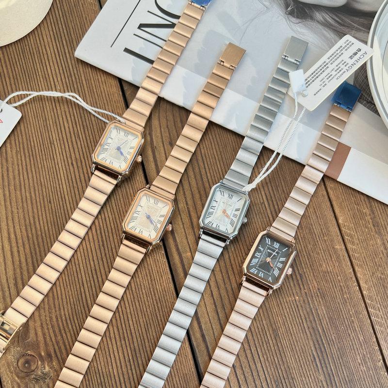 Retro Watch Women'S Niche High-End Style Light Luxury College Student Temperament Belt Women'S Roman Watch