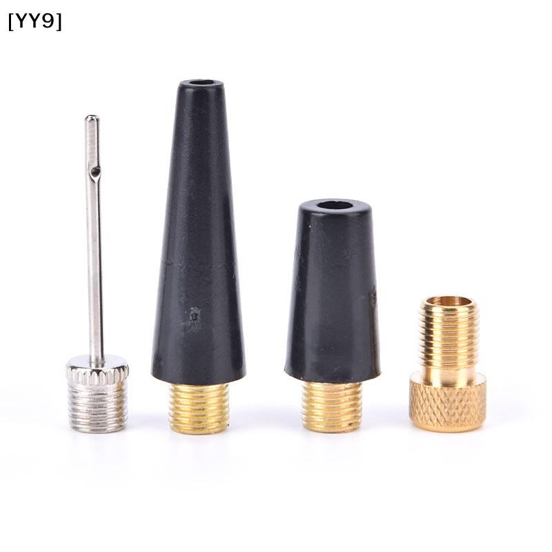 4Pcs Ball Needle Nozzle Adapter Kit, Inflation Pump Adapters for Bike Tire Football Swim Ring[YY9]