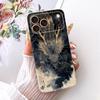 For Apple iPhone 17 Pro Max Case Luxury Flowers New Painted Cover Clear Silicone Case For iPhone 17 Air iPhone17 Pro Soft Fundas