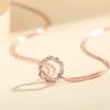 Tancise S925 Sterling Silver Luxury Personality Pendant Necklace Women's Classic Tide Necklace