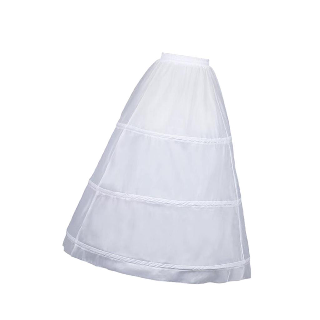 Bridal Crinoline Petticoat with Hoops And Skirt Support Multifunctional Accessory Steel Rings