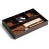 Multi-Functional Tabletop Storage Tray Pu Leather Jewelry Box  For Office Supplies