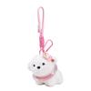Animals Doll Cartoon Pilot Otter Keychain Keys Accessories Panda Puppy Plush Doll  Students