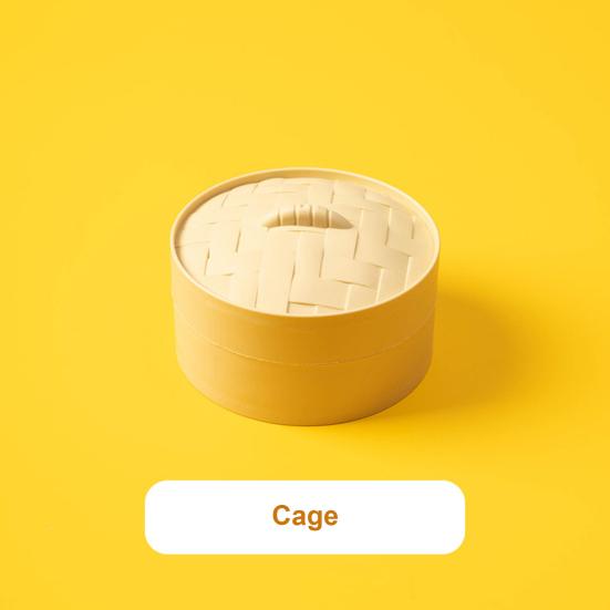 Anti-stress Toy Simulation Fine Workmanship Kneaded Freely Soft Anti-deform Decorative Quick Recovery Food Buns Relieve Stress Toy Daily Use