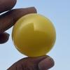 Natural Yellow Cat's Eye 473.15 Ct Round Cut   Gemstone For Collection