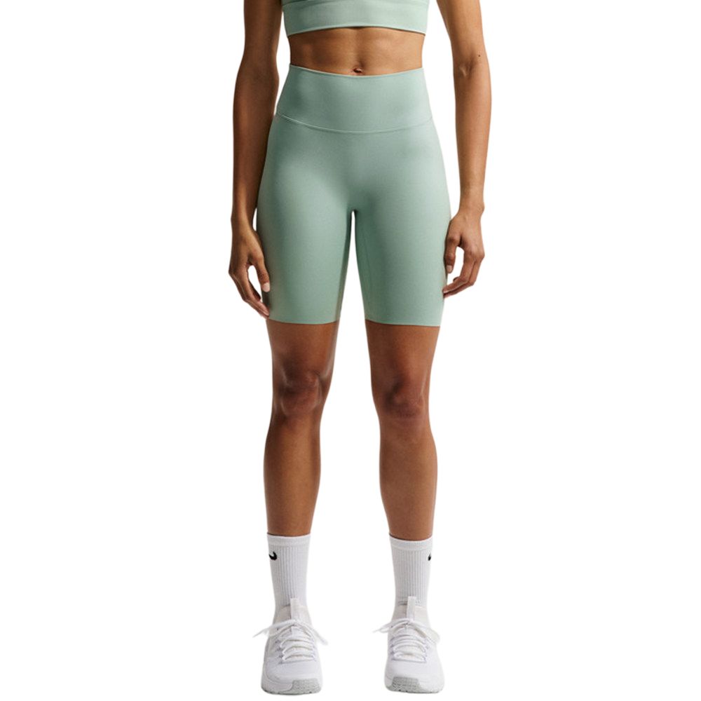 Nike Zenvy As W Nk Df Hr 8In Solid Color Training Tight Simple Sports Shorts Women shorts II5208-006 S