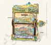 A Thousand Li of Rivers and Mountains DIY Hand-Crank 2026 Classical Chinese Perpetual Calendar - New Year Gift
