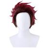 Anime Cosplay Pruik Aziatisch Kort Haar Lang Haar Cosplay