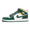 Air Jordan 1 Mid PS Sonics Sneakers Bambino Bianco Verde Nobile Polline 640734-371