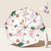 Three-Fold 8-Bone Double-Layer Double-Flower Vinyl Sun Protection Umbrella Uv Protection For Women Sun And Rain Dual-Purpose Sun