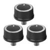 3pcs Climate Control Knobs, ABS Air Conditioner Control Knob 84793085 84141127 Replacement for Express 1500 2500 3500