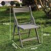Versatile Foldable Chair: Office, Dining, and Outdoor Use