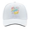 Colorful Daddy Love Girl Typography Sandwich Baseball Cap Sun Cap Outdoor Workouts Hat
