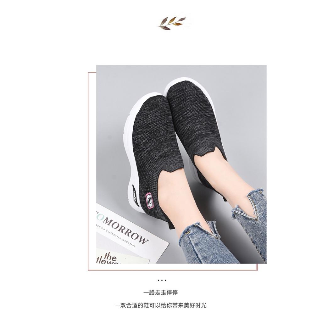 Damenschuhe, Lässige Damenschuhe, Schuhe mit weicher Sohle, Socken-Schuhe, Modische Sportschuhe für Damen