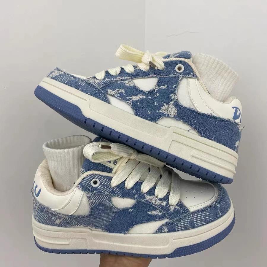 Women Shoes for Men Tennis Retro Cross Graffiti Skateboard Shoes Fashion Sneakers Couple Sports Casual Shoes New Punk Leather