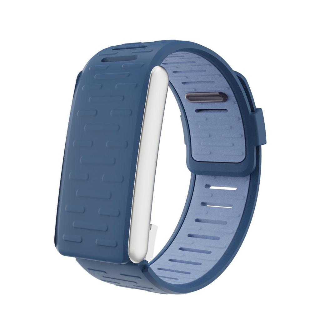 Whoop 5.0 LIFE/PEAK EKG Silikon-Uhrenarmband mit Metall-U-Rahmen